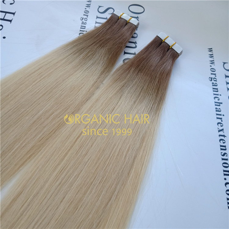 Wholesale Piano color tape in hair extension with best quality and best pride A79